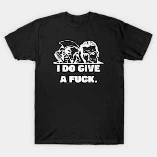 I do give a fuck - White T-Shirt